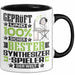 Synthesizer-Spieler Geschenk Lustiger Spruch für Synthesizer-Spieler Geschenkidee Bester Synthesizer-Spieler Der Welt Schwarz Trendation