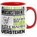 Musikstudent Geschenk Tasse Geschenkidee für Musikstudent Geburtstag Lustig Ich Bin Musikstudent Ich Kann Es Dir Erklären Aber Nicht Für Dich Verstehen Rot Trendation