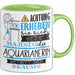 Aquarianerin Tasse Geschenk Lustiger Spruch Bitte Erheben Sie Sich Seine Majestät Die Aquarianerin Betritt Den Raum Grün Trendation