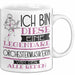 Orchestermusikerin Tasse Geschenk Ich Bin Diese Eine Legendäre Orchestermusikerin Von Der Alle Reden Geschenkidee Geburtstag Weihnachten Weiß Trendation
