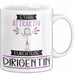 Dirigentin Tasse Geschenk Becher Stark Attraktiv Furchtlos Dirigentin Lustige Geschenkidee Weiß Trendation