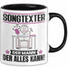 Songtexter Tasse Geschenk für Songtexter Der Mann Der Alles Kann Geschenkidee zum Geburtstag Schwarz Trendation