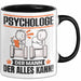 Psychologe Tasse Geschenk für Psychologe Der Mann Der Alles Kann Geschenkidee zum Geburtstag Schwarz Trendation