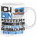 Systemadministrator Ausbildung Tasse Geschenk Ich Bin Systemadministrator In Der Ausbildung Ich Darf Das Geschenkidee Spruch Weiß Trendation
