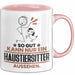 Haustiersitter Geschenk Tasse So Gut Kann Nur Ein Haustiersitter Aussehen Geschenkidee Kaffee-Becher Rosa Trendation