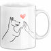Labrador Retriever Hund Tier Tasse Geschenk Lustige Geschenkidee Spruch Weiß Trendation