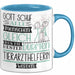 Tierarzthelferin Geschenk Becher Tasse Gott Schuf Alle Menschen Gleich Nur Die Besten Durfeten Tierarzthelferin Werden Geschenkidee Lustig Blau Trendation