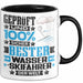 Wasserskifahrer Geschenk Lustiger Spruch für Wasserskifahrer Geschenkidee Bester Wasserskifahrer Der Welt Schwarz Trendation