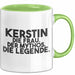 Kerstin Tasse Kerstin – Die Frau. Der Mythos. Die Legende. Geschenk Grün Trendation