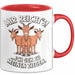 Ziegenbauer Ziegen Tier Tasse Geschenk Lustige Geschenkidee Spruch Mir Reichts Ich Geh Zu Meinen Ziegen Rot Trendation