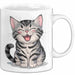 Katzen Tierliebhaber Tasse Geschenk Lustige Geschenkidee Spruch Weiß Trendation