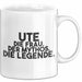 Ute Tasse Ute – Die Frau. Der Mythos. Die Legende. Geschenk Weiß Trendation