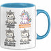 Arzt Einhorn Tasse Geschenk Lustige Geschenkidee Spruch Medizinische Fachangestellte Blau Trendation