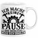Handwerker Geschenk Tasse Ich Mache Keine Pause Das Werkzeug Muss Sich Erholen KFZ Mechaniker Hausmeister Elektroniker Anlagenmechaniker Weiß Trendation