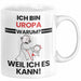 Uropa Geschenk Tasse Lustiger Spruch Ich Bin Uropa Warum Weil Ich Es Kann Geschenkidee Bester Uropa Geburtstag Kaffee-Becher Weiß Trendation