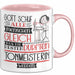 Tonmeisterin Geschenk Becher Tasse Gott Schuf Alle Menschen Gleich Nur Die Besten Durfeten Tonmeisterin Werden Geschenkidee Lustig Rosa Trendation