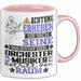 Orchestermusiker Geschenk Tasse Lustiger Spruch Erheben Sie Sich Der Orchestermusiker Betritt den Raum Rosa Trendation