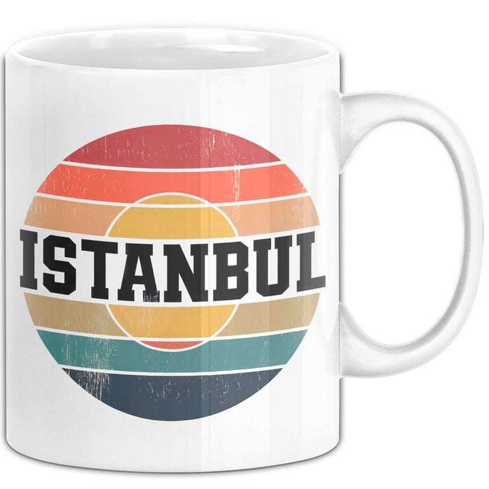 Istanbul Türkei Tasse Geschenk Lustige Geschenkidee Spruch Weiß Trendation