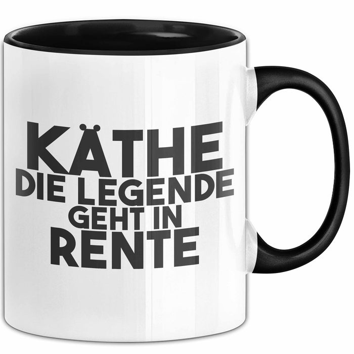 Kaethe Tasse Kaethe – Die Legende Geht In Rente Geschenk