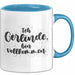 Gerlinde Tasse Ich Gerlinde, Bin Vollkommen Geschenk Blau Trendation