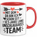 Romantische Pärchen Tasse Geschenk Team seit 12,5 Jahren Geschenkidee Lustig Rot Trendation