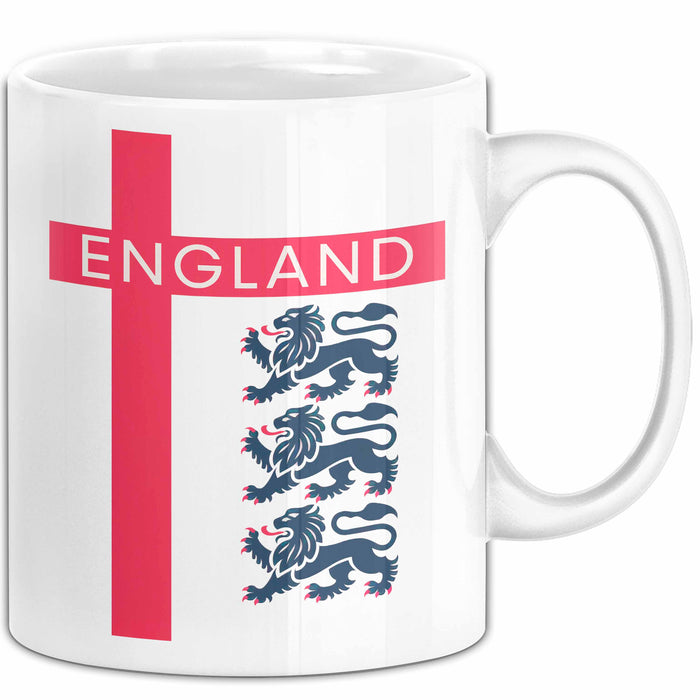 England Flagge London Tasse Geschenk Lustige Geschenkidee Spruch Weiß Trendation