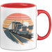 Lkw Fahrer Tasse Geschenkidee Fernfahrer Lustiger Spruch Geschenkidee Lustig Rot Trendation