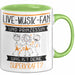 Live-Musik-Fan Und Prinzessin Tasse Geschenk Für Eine Live-Musik-Fan Geburtstag Was Ist Deine Superkraft Grün Trendation