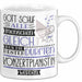 Konzertpianistin Geschenk Becher Tasse Gott Schuf Alle Menschen Gleich Nur Die Besten Durfeten Konzertpianistin Werden Geschenkidee Lustig Weiß Trendation