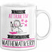 Mathematikerin Tasse Geschenk Becher Stark Attraktiv Furchtlos Mathematikerin Lustige Geschenkidee Weiß Trendation