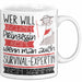 Survival-Expertin Tasse Geschenk Spruch Wer Will Schon Prinzessin Sein Wenn Man Auch Survival-Expertin Sein Kann Weiß Trendation