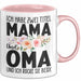 Oma Tasse Geschen Ich Habe 2 Title Mama Und Oma Und Ich Rocke Sie Beide Muttertag Geschenkidee Rosa Trendation