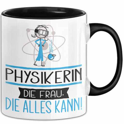 Physikerin Geschenk Tasse Becher Die Frau Die Allen Kann Geschenkidee für eine Physikerin Lustig Trendation