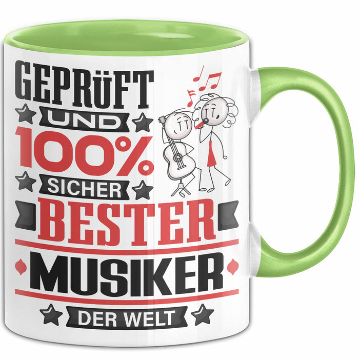 Musiker Geschenk Lustiger Spruch für Musiker Geschenkidee Bester Musiker Der Welt Trendation