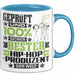 Hip-Hop-Produzent Geschenk Lustiger Spruch für Hip-Hop-Produzent Geschenkidee Bester Hip-Hop-Produzent Der Welt Blau Trendation