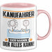 Kanufahrer Tasse Geschenk für Kanufahrer Der Mann Der Alles Kann Geschenkidee zum Geburtstag Rosa Trendation