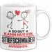 Stiefschwager Geschenk Tasse So Gut Kann Nur Ein Stiefschwager Aussehen Geschenkidee Kaffee-Becher Weiß Trendation