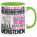 Klassikkenner Geschenk Tasse Lustige Geschenkdiee für einen Klassikkenner Geburtstag Ich Bin Klassikkenner Ich Kann Es Dir Erklären Aber Nicht Für Dich Verstehen Grün Trendation