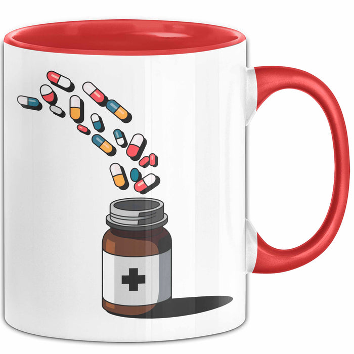 Apotheker Tasse Geschenkidee Rezept Experte Lustiger Spruch Geschenkidee Lustig Rot Trendation