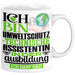 Umweltschutztechnische Assistentin Ausbildung Start Geschenk Tasse Ich Bin Umweltschutztechnische Assistentin In Der Ausbildung Ich Darf Das Kaffee-Becher Geschenkidee Weiß Trendation