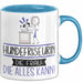 Hundefriseurin Geschenk Tasse Becher Die Frau Die Allen Kann Geschenkidee für eine Hundefriseurin Lustig Blau Trendation