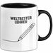 Unterricht Lehrer Wertschätzung Tasse Geschenk Lustige Geschenkidee Spruch Weltbester Lehrer Trendation