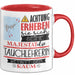 Tauchlehrerin Tasse Geschenk Lustiger Spruch Bitte Erheben Sie Sich Seine Majestät Die Tauchlehrerin Betritt Den Raum Rot Trendation
