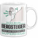 Bergsteiger Geschenk Tasse Ich Bin Bergsteiger Aber Sag Doch Einfach Superheld Lustige Geschenkdiee für Bergsteiger Kaffee-Becher Weiß Trendation