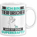 Tierforscher Tasse Geschenk für Tierforscher Geburtstag Lustiger Spruch Kaffee-Becher Was Ist Deine Superkraft Weiß Trendation