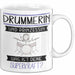 Drummerin Und Prinzessin Tasse Geschenk Für Eine Drummerin Geburtstag Was Ist Deine Superkraft Weiß Trendation
