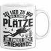 Taucher Tasse Geschenk Becher Sei Lieb Zu Mir Wir Kennen Plätze Da Findet Dich Niemand Weiß Trendation