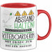 Kiteboarderin Tasse Geschenk Lustig Abstand Halten Hochleistungs-Kiteboarderin Mit Drang Zur Perfektion Bei Der Arbeit Rot Trendation