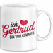 Gertrud Tasse Geschenk Ich Bin Vollkommen Gertrud Geschenkidee Geburtstag Weiß Trendation