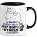 RhythmischeGymnastin Geschenk Tasse So Gut Kann Nur Ein RhythmischeGymnastin Aussehen Geschenkidee Kaffee-Becher Schwarz Trendation